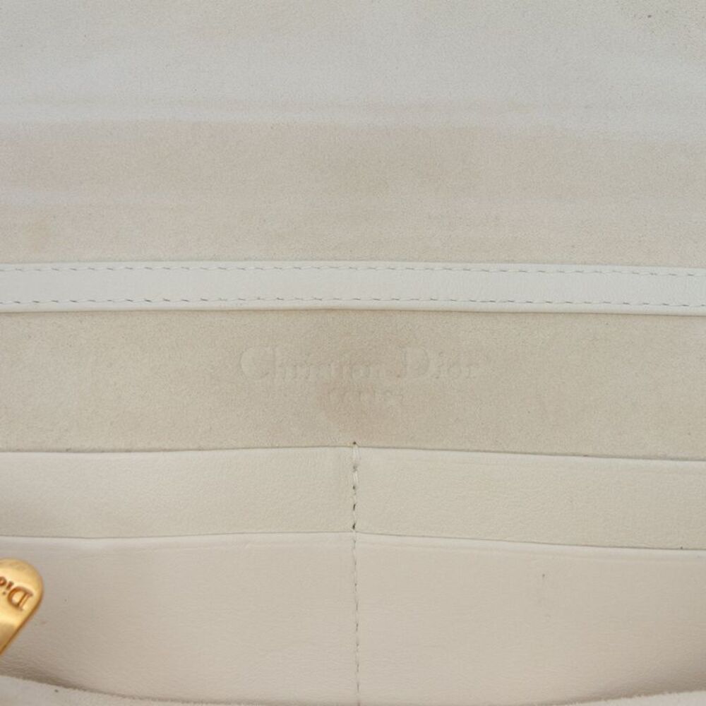 Dior Studded Calfskin Cannage Lady Dior Wallet On Chain - Picture 6 of 10